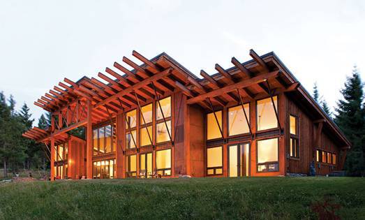 Mountain Modern: A Contemporary Timber Home