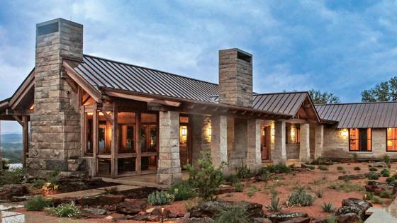 A Timber Home in Texas Hill Country