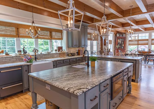 Davis Timber Frame - Kitchen 1 - Timberhaven