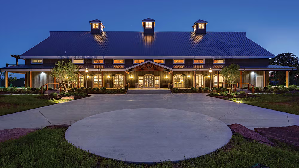 exterior party barn