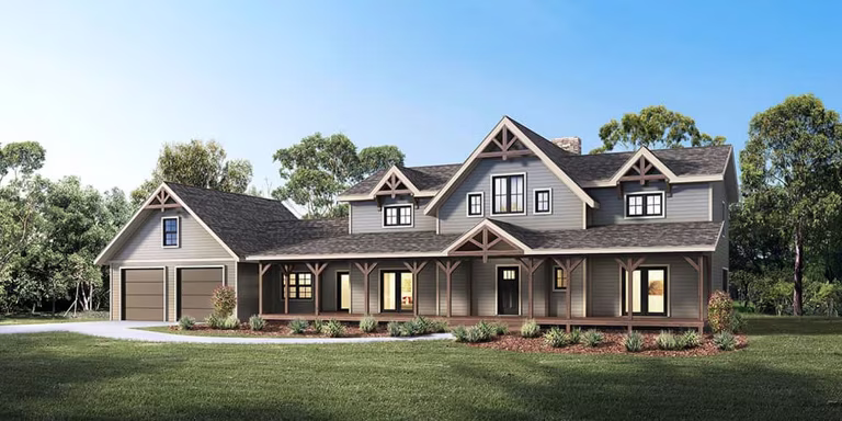 Loganton Timber Frame Hybrid - Exterior - Timberhaven