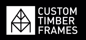 Custom timber frames logo Custom timber frames logo