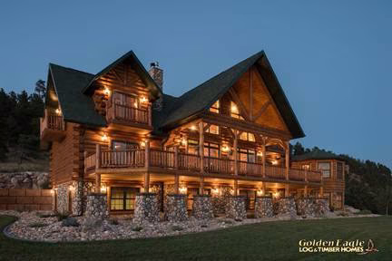 Spearfish Country's Best Log Home Floor Plan from Golden Eagle Log & Timber Homes