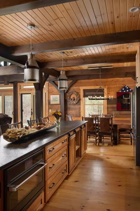 Wasniewski KitchenSaratoga Timber Frame Hybrid - Kitchen/Dining - Timberhaven