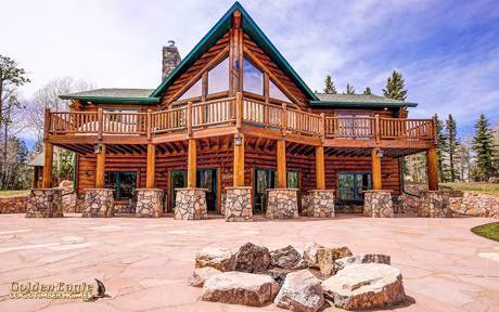 Ski Home Prow 1418AR Ranch by Golden Eagle Log & Timber Homes