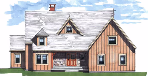 timberpeg_harvest-hollow-timber-frame-elevation